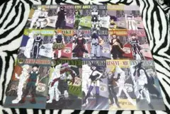 僕のヒーローアカデミア 文房具カフェ ポストカード 17種セット② バラ売り❌