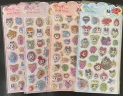 新品♡匿名配送　たまごっち　ぷくぷくシール　4枚セット　新作