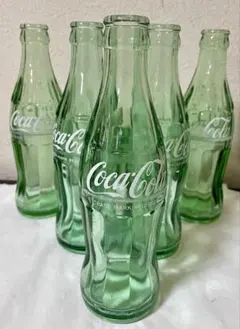 コカコーラの空き瓶5本セット　 昭和レトロ　 空瓶　 空き瓶　 アンティーク