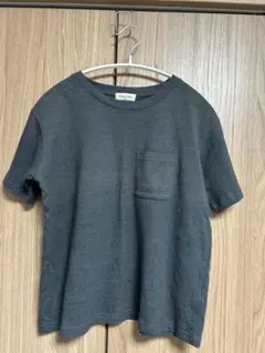 Samansa Mos2 ポケット付き半袖Tシャツ グレーのサムネイル