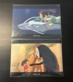 스튜디오 지브리 센과 치히로의 행방불명 A5クリアファイル 2枚セット