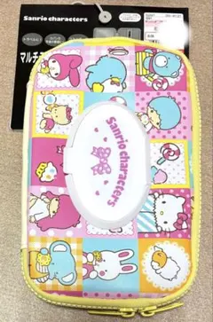 しまむら　サンリオ　サンリオキャラクターズ　マルチティッシュポーチ　レトロ