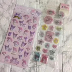 サンリオ　マイメロ　クロミ　平成当時物あり　シール