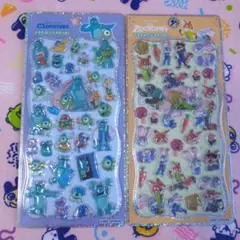 モンスターズインク　ズートピア　プチドロップステッカー　シール　うるちゅる
