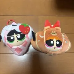 パワーパフガールズ ぬいぐるみマスコット 2点セット