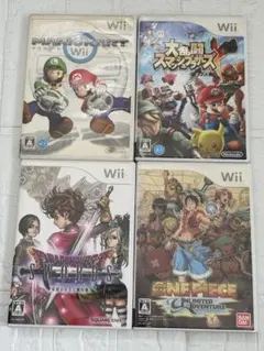 ⭐️24時間以内発送⭐️ Wiiソフトまとめ売り　4本セット　スマブラx マリカー