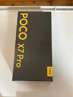 POCO X7 Pro ブラック 美品 付属品 90W急速充電器 バッテリー良好
