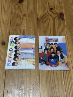 なにわ男子 クリアファイル 2枚セット