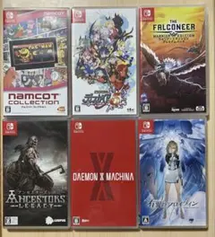 【動作確認済】Switchソフト6本まとめ売り(ディスガイア5他)
