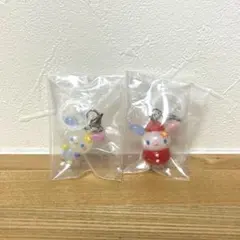 ウサハナ　ゆるっと・いちごめじるしアクセサリー 2点セット