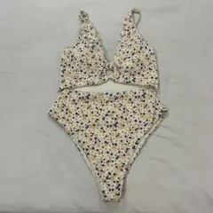 Rvca 花柄ビキニ ワンピース水着　ルーカ　サーフィン