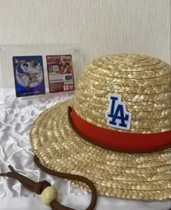 2026ワンピースカード＆麦わら帽子セット】ドジャース限定品 - メルカリ