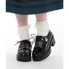 axes femme チャイナ風モチーフシューズ ブラックのサムネイル