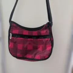 LeSportsac ショルダーバッグ レッド チェックのサムネイル