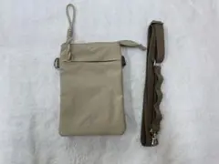 DOD サコッシュ スマホショルダー ベージュのサムネイル