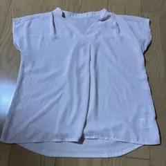 NATURAL BEAUTY ピンク Vネック Tシャツのサムネイル