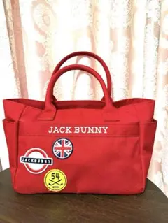 Jack Bunny カートバッグ レッド ワッペンのサムネイル