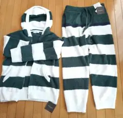 新品未使用タグ付 GELATO PIQUE フード付きルームウェア上下 メンズL