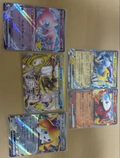 ポケモンカード 5枚セット ミュウ ゲッコウガ ライコウ ホゲータ ジラーチ