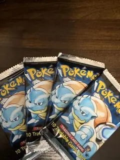 新品 ポケカ Base Set Booster Pack 1st Edition
