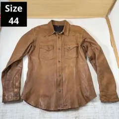 THE FLAT HEAD ザフラットヘッド 本革 鹿革 ディアスキン シャツのサムネイル
