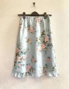 ☆未使用☆ローラアシュレイ　Laura Ashley スカート　リバティ好きな方のサムネイル