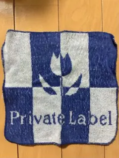 Private Label タオルハンカチ ブルーのサムネイル