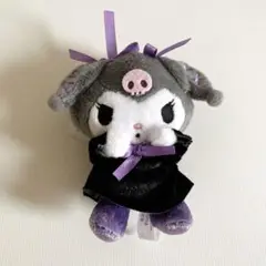 【新品】クロミ　たれ耳リボンマスコット　パープルリボン