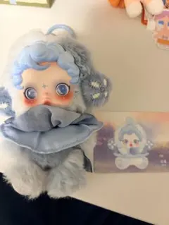 POPMART SKULLPANDA Dew ぬいぐるみペンダント