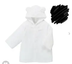 ミキハウス　ベビーバスローブ