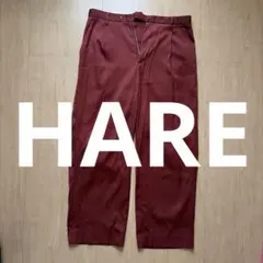 HARE スラックス ボルドー Mサイズのサムネイル