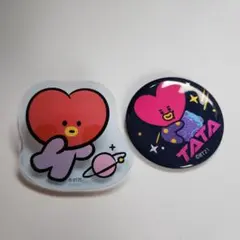 BT21 TATA 缶バッジ