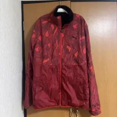 極美品】レディハミルトン総柄中綿ブルゾン ベルベット調 黒 L 高級感 