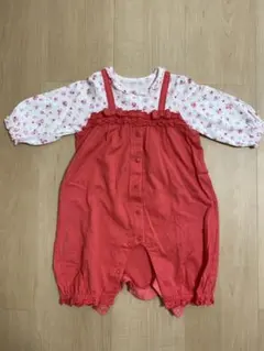 ミキハウス　ロンパース　カバーオール