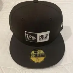 NEW ERA 59FIFTY ブラック キャップ 7 1/2
