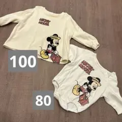 ★値下げ★リトシー　ディズニー　ロンパース　ロンT おそろい