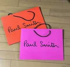 Paul Smith ショップ袋 2点セット大