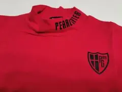 パーリーゲイツ 半袖ハイネック 赤