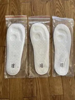 IFME 上履き用インソール 22㎝ホワイト　23㎝✖️2の3セット