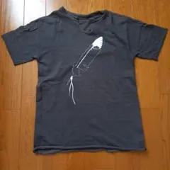 Acoustic 羽プリント Tシャツ Mサイズのサムネイル