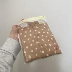 UNIQLO Baby スウェットカバーオール ドット柄 ブラウン 60cm