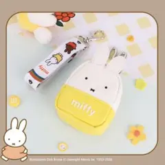 【新品】韓国 ミッフィー キーホルダー ネックストラップ付き チャーム