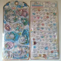 《ぷくぷくあわわちゃん》ウォーターシール　＆　ストーンつき　ジュエルプチドロップ