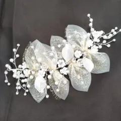 キャサリンコテージ　フラワーとパールのヘアアクセサリー