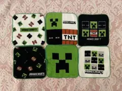 新品未使用 マイクラ ミニタオル 6枚セット マインクラフト タオルハンカチ