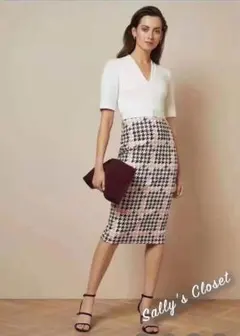 ☘️人気新作 ♡ Ted Baker 千鳥格子柄ワンピース 新品♡　199