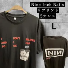 Nine Inch Nails Tシャツ Lサイズリプリント5オンスのサムネイル
