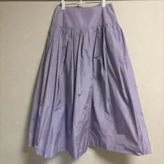 IENA タフギャザースカート　ラベンダーのサムネイル