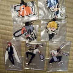 ラバーチャーム　アクリルスタンド　セット　チェンソーマン　一番くじ