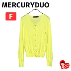 マーキュリーデュオ MERCURYDUO カーディガン 薄手 長袖 ビジュー